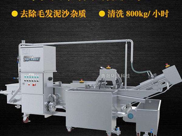 蔬菜氣泡清洗機(jī)，氣泡清洗，清洗800kg/小時(shí)